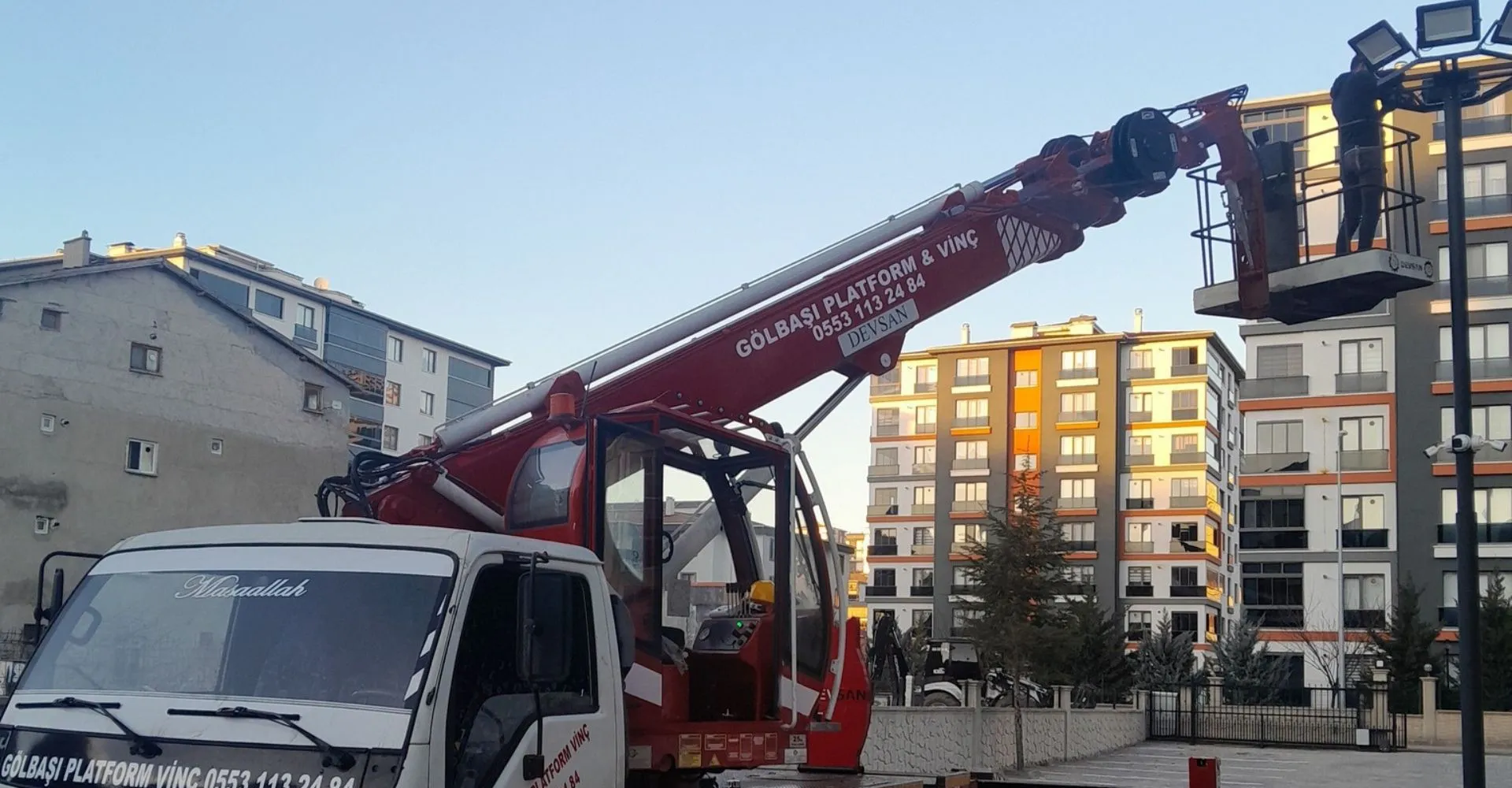 Gölbaşı Platform ve Vinç Banner Görsel 1